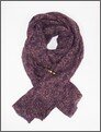 Printed Woolen Scarf Maison Scotch AW11