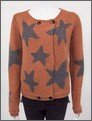 Star Patterned Cardigan Maison Scotch AW11