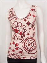 Rope Print Vest McQ by Alexander McQueen Spring Summer 2011 Collection