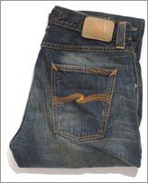 Nudie Jeans Co big bengt dirt second hand denim