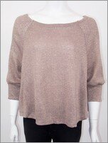Glitter Knit Cropped Jumper Maggie + Me AW11