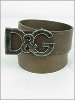 Brown Logo Belt