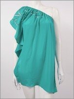 One Shoulder Cutwork Dress Spring Summer 2011 Collection