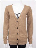 Knitted Long Sleeved Cardigan Maison Scotch AW11