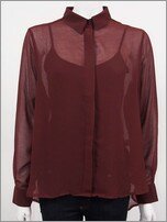 Chiffon Blouse Mink Pink AW11