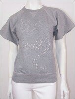 Studded Sweat Top McQ by Alexander McQueen Spring Summer 2011 Collecton