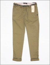 Khaki Trousers Maison Scotch AW11